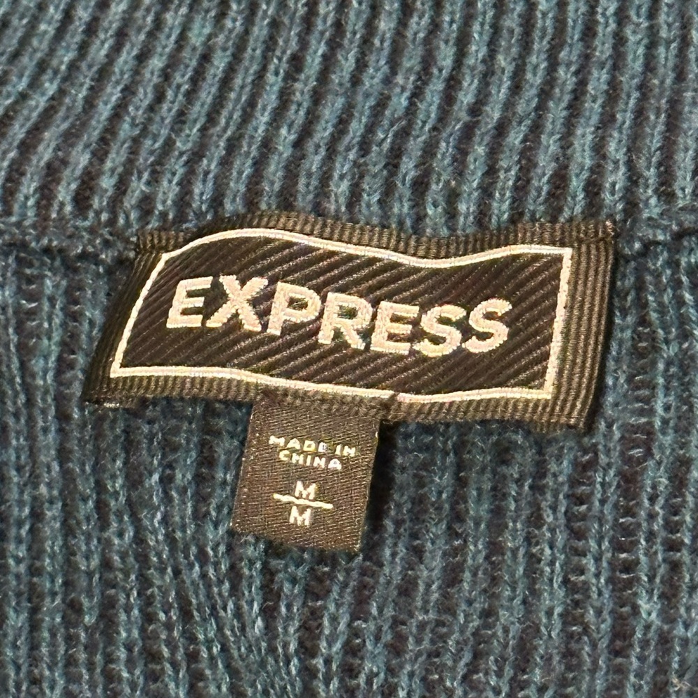 Express - 1/4 Zip Sweater - Picture 3 of 3